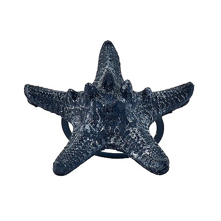 Porta Guardanapos Estrela Preta