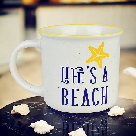 Caneca Náutica Life Beach