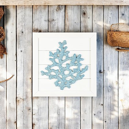 Quadro Náutico Coral Azul