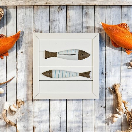 Quadro Náutico Dois Peixes