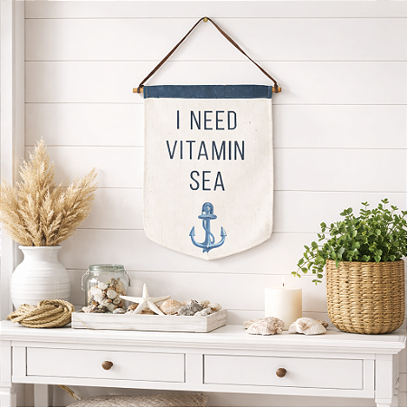 Flâmula Náutica 30cm I Need Vitamin Sea