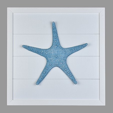 Quadro Estrela do Mar Azul