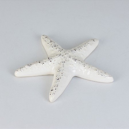 Estrela do Mar Deitada Branco