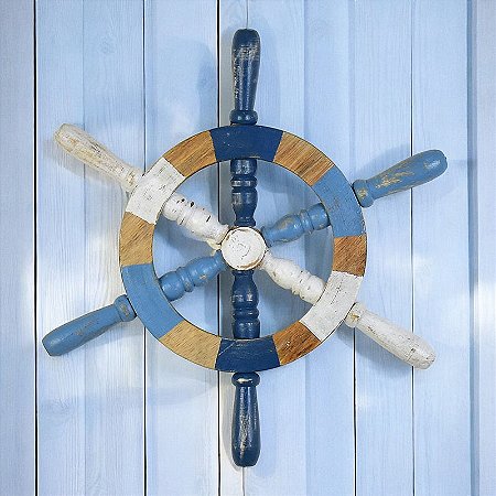 Enfeite Timão Azul e Branco 40cm