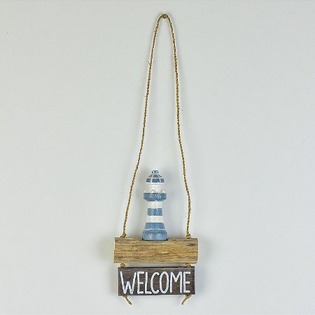 Enfeite Welcome Farol