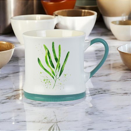 Caneca Folhas 300 ml