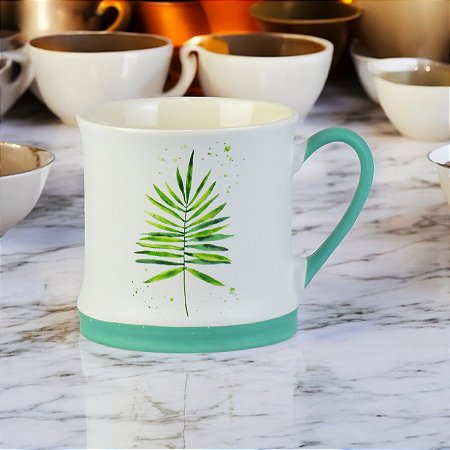 Caneca Folha Verde 300 ml