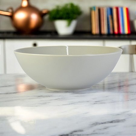 Tigela Modern Cinza Claro