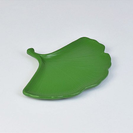 Petisqueira Verde Concha em Cerâmica