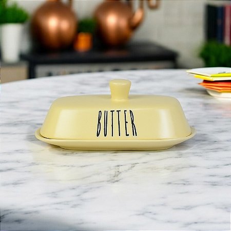Manteigueira Butter em Cerâmica