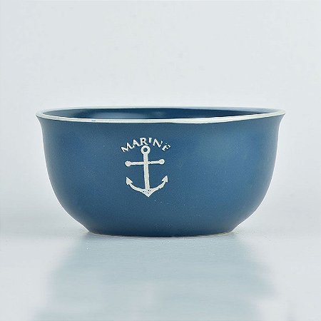 Bowl Ocean Azul Âncora em Cerâmica