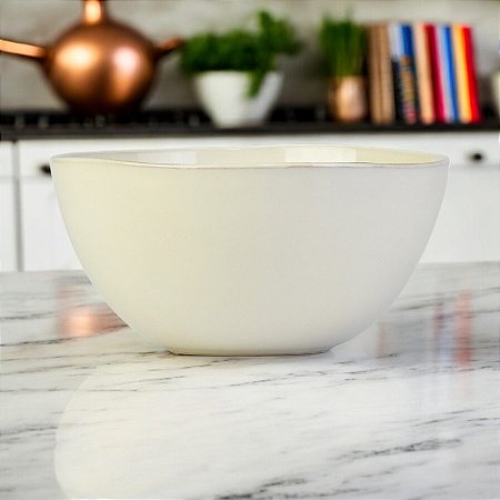 Bowl Branco 15 cm em Cerâmica