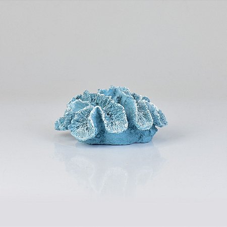 Enfeite Coral Azul 15 cm