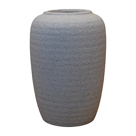Vaso Branco Modern em Cerâmica