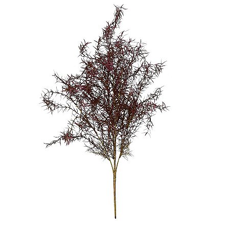 Flor Artificial Bush Verde em Plástico (Sortido)