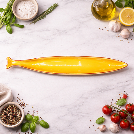 Prato Peixes Finos Sortidos Laranjada