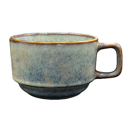 Xícara Cerâmica Extra Grande Azul