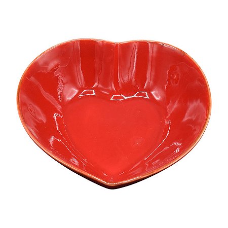 Bowl Coração G Vermelho