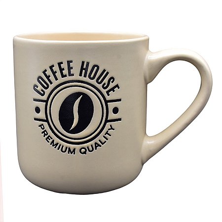 Xícara Coffe House Bege
