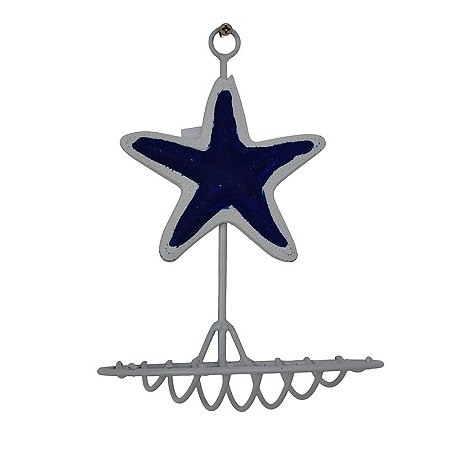 Saboneteira Estrela Do Mar Branco