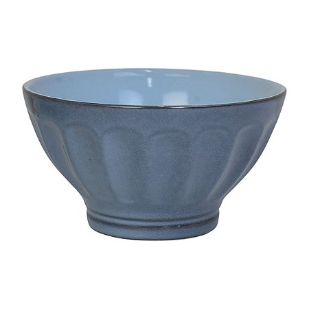 Tigelas Com Relevo Azul Claro G