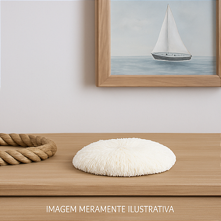 Enfeite Coral Redondo De Parede