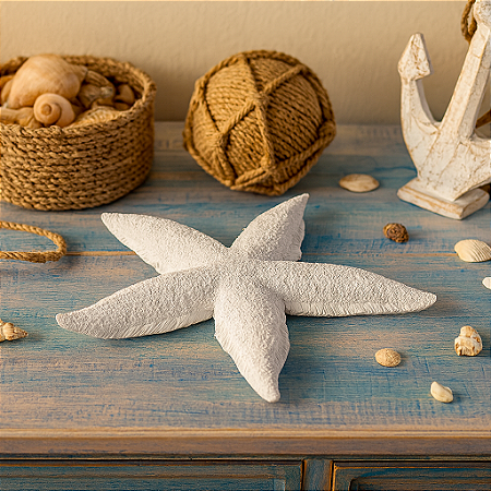 Estrela Do Mar Pontas Curvas Em Resina
