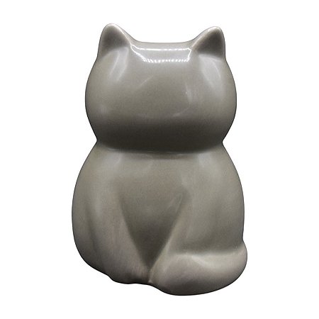 Vasos Em Forma De Gato Cinza
