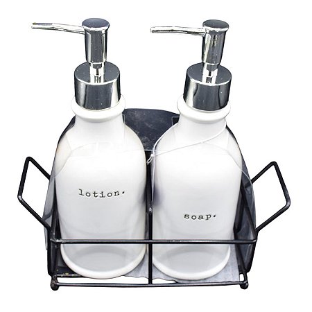 Dispencer Lotion/Soap Em Ceramica