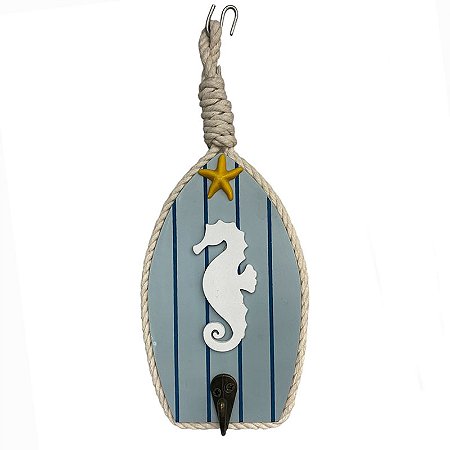 Enfeite Prancha Mdf Cavalo Marinho