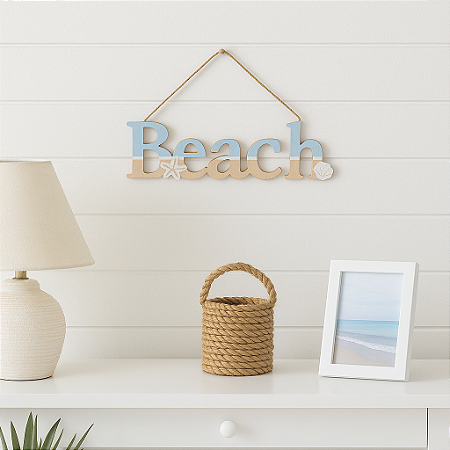 Enfeite De Parede Beach