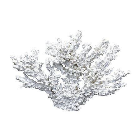 Coral Branco 3D 33Cm