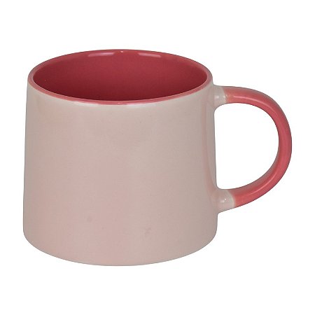 Xícara Cerâmica Rosa