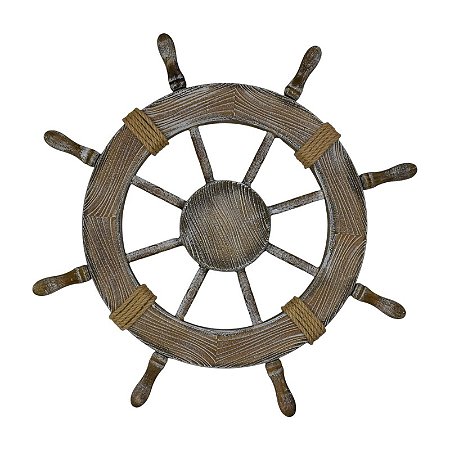 Timão De Madeira Estilo Rustico