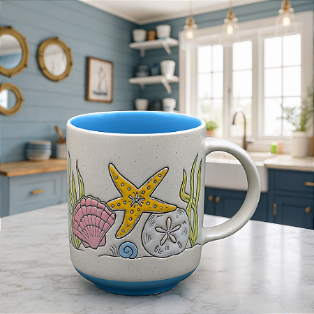 Caneca Fundo Do Mar Estrela