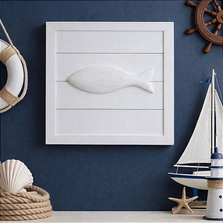 Quadro Branco Peixe Branco