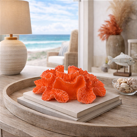 Enfeite Coral Pequeno Vermelho