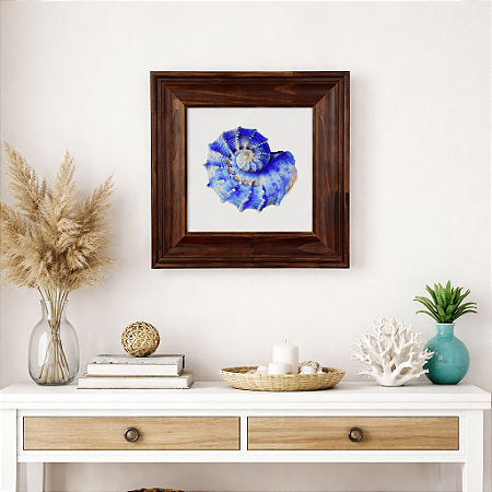 Quadro Concha Azul