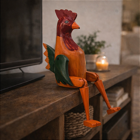 Galo Marrom Rustico P