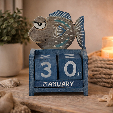 Calendario Peixe Peças