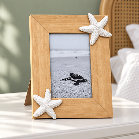 Porta-Retrato Estrela do Mar – Foto 10 × 15 cm