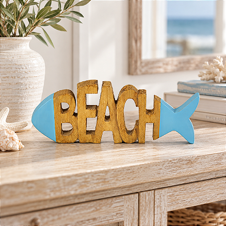 Enfeite Decorativo Peixe Beach