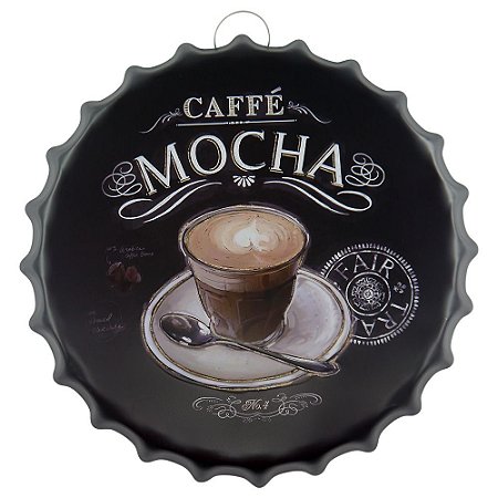 Decorativo Tampa Coffee Mocha