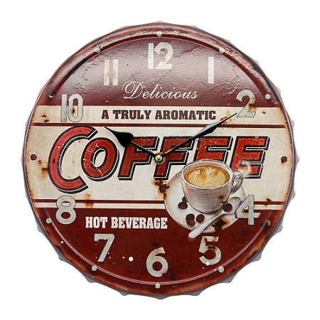 Relógio Marrom Fresh Coffee