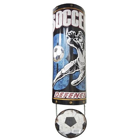 Decorativo em Metal Futebol