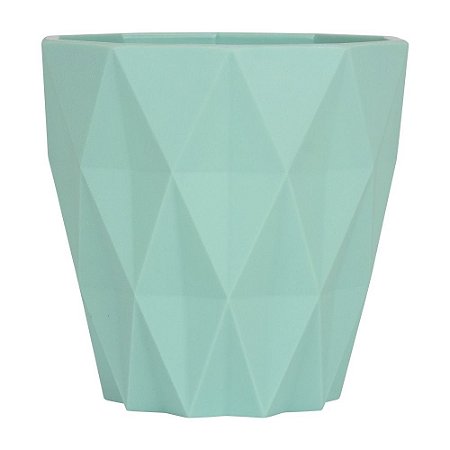 Vaso Geometrico Azul