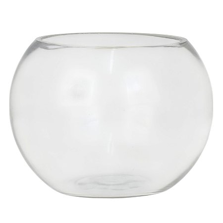 Vaso Aquario de Vidro Incolor G.