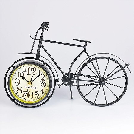 Relógio Bicicleta em Metal