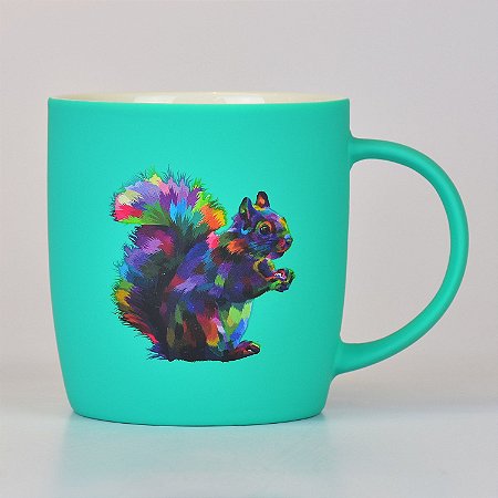 Caneca Esquilo em Cerâmica
