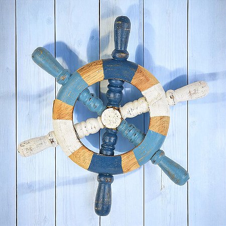 Enfeite Timão Azul e Branco 23cm